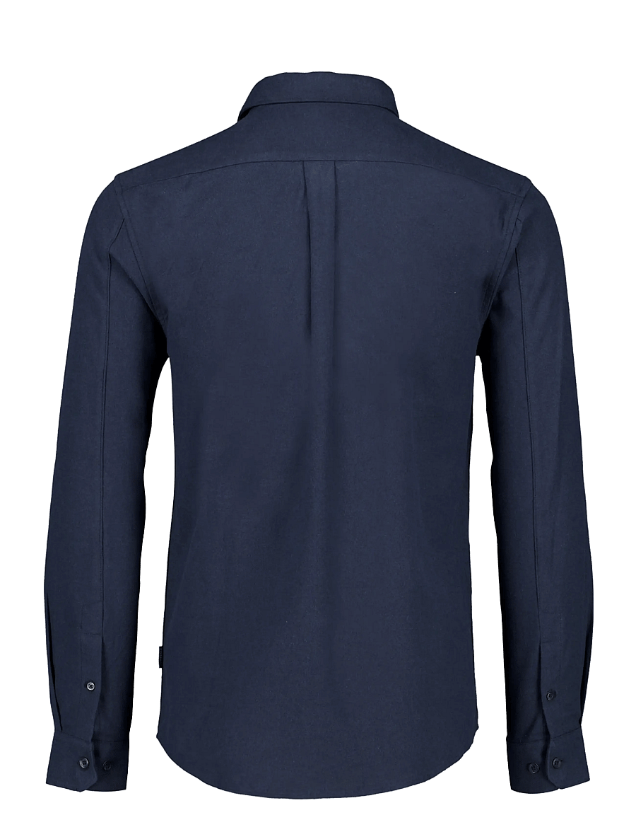 Lindbergh - Brushed cotton shirt L/S - flanellsärgid - navy - 1