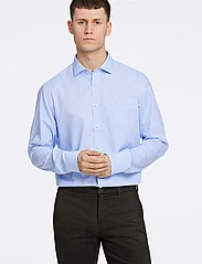 Lindbergh - Clean cool shirt L/S - basic shirts - light blue - 3
