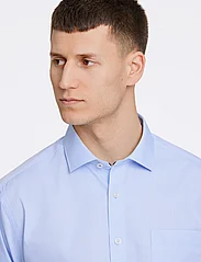 Lindbergh - Clean cool shirt L/S - basic shirts - light blue - 7
