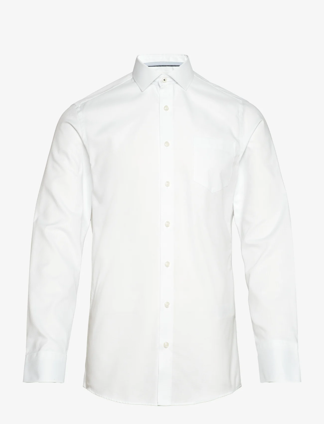 Lindbergh - Clean cool shirt L/S - basic skjorter - white - 1