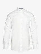 Clean cool shirt L/S - WHITE