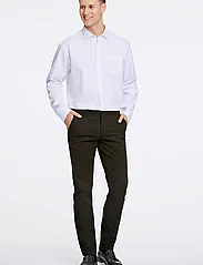 Lindbergh - Clean cool shirt L/S - basic skjorter - white - 10