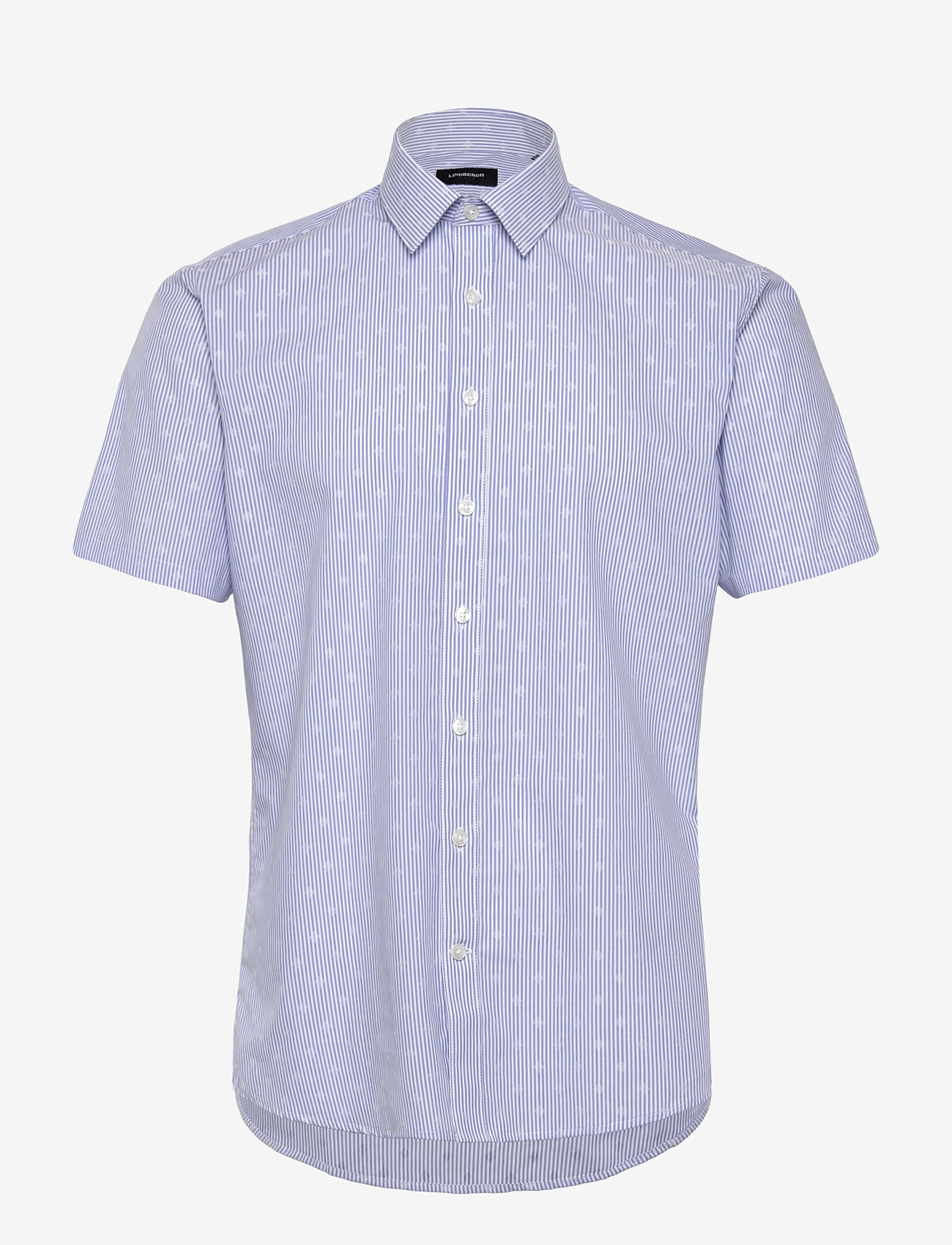 Lindbergh - Shirt S/S - kortärmade skjortor - lt blue 08 - 0