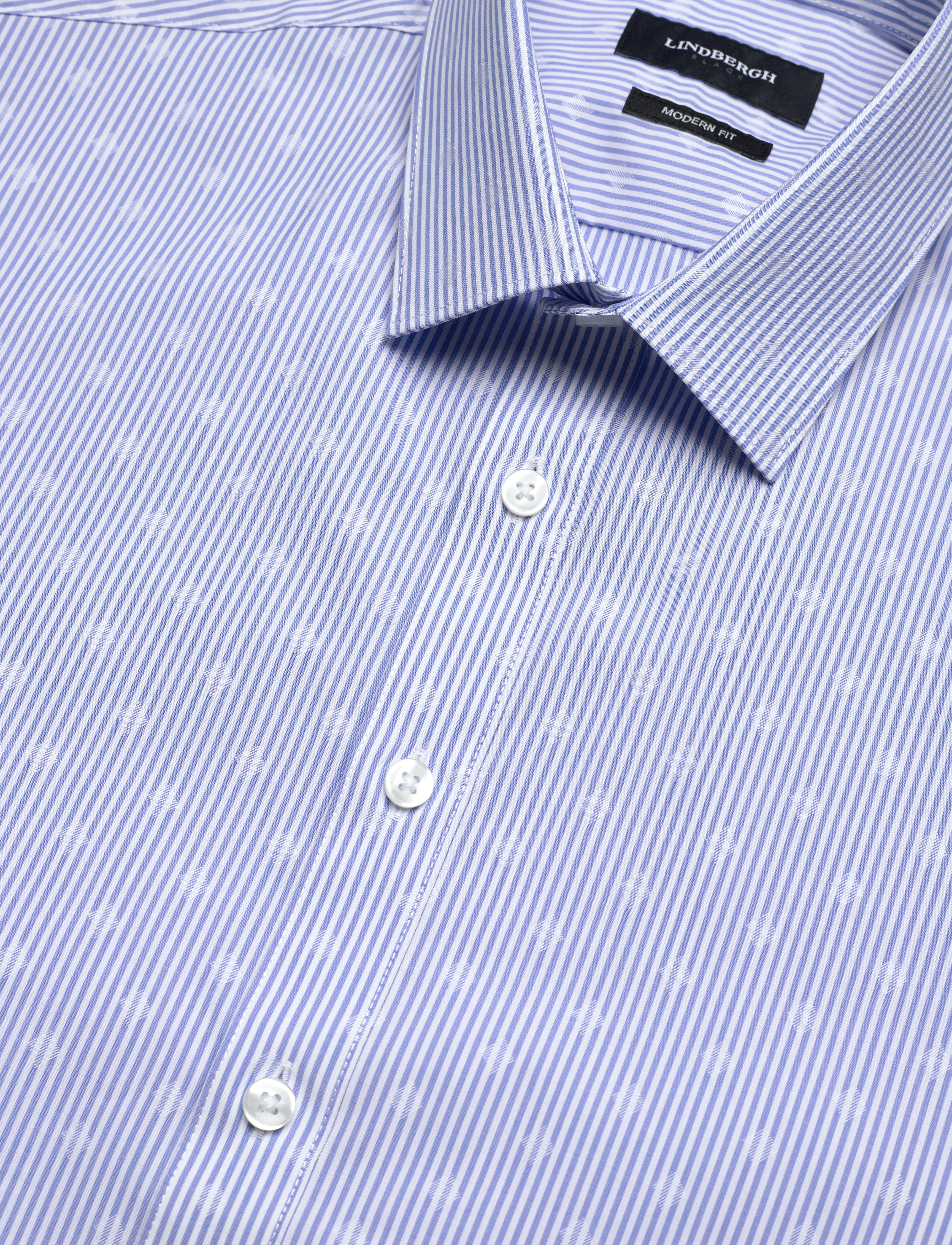 Lindbergh - Shirt S/S - lyhythihaiset kauluspaidat - lt blue 08 - 3