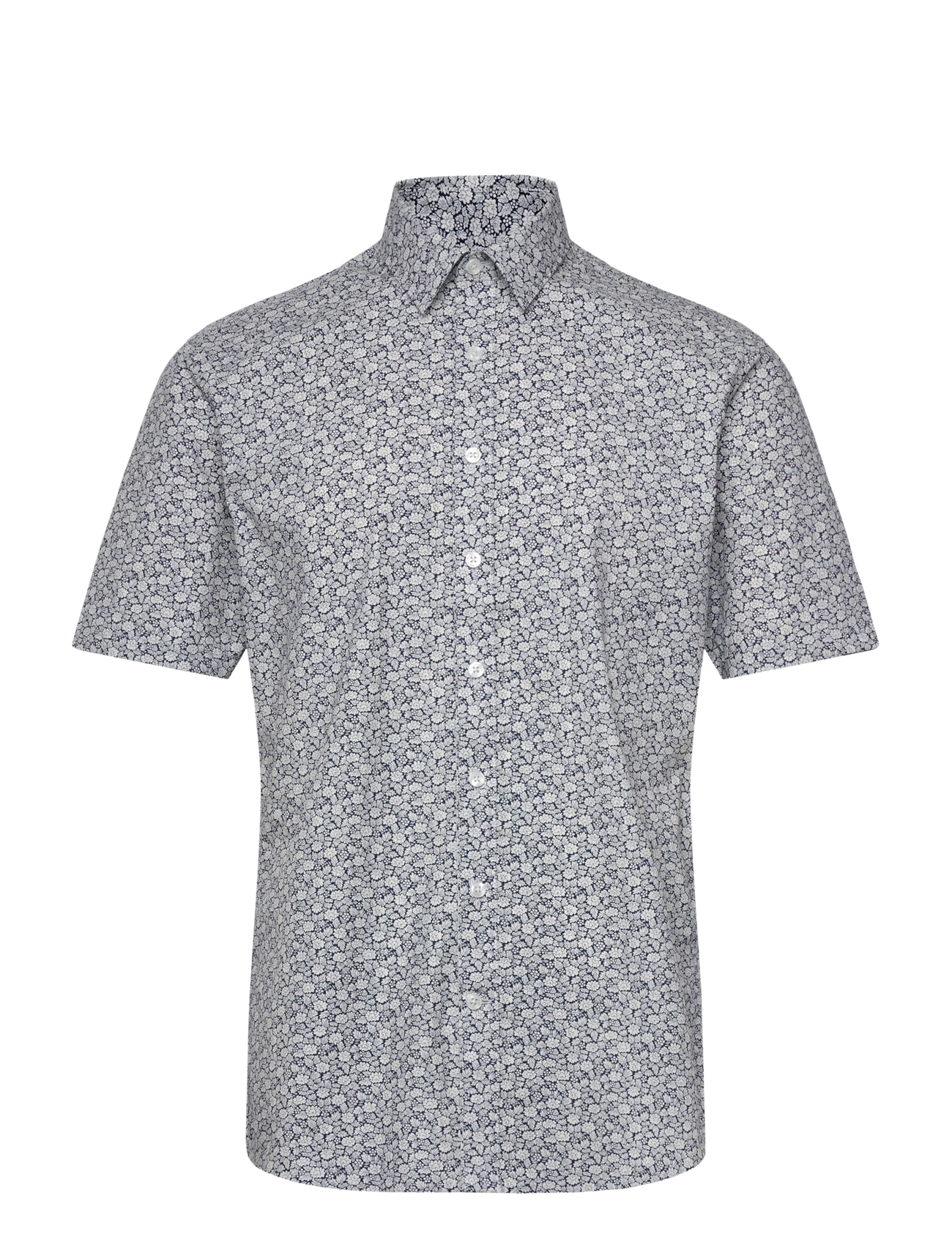 LINDBERGH Shirt S/S Blau - XL - Herren