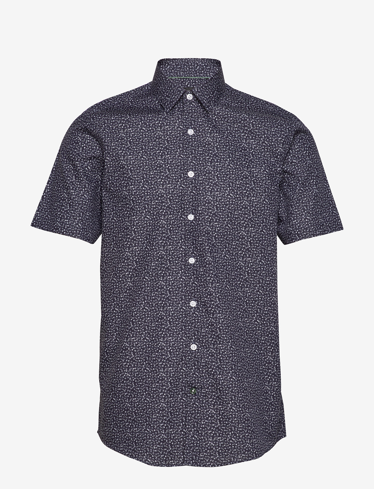 Lindbergh - Technical AOP shirt S/S - dark blue - 0