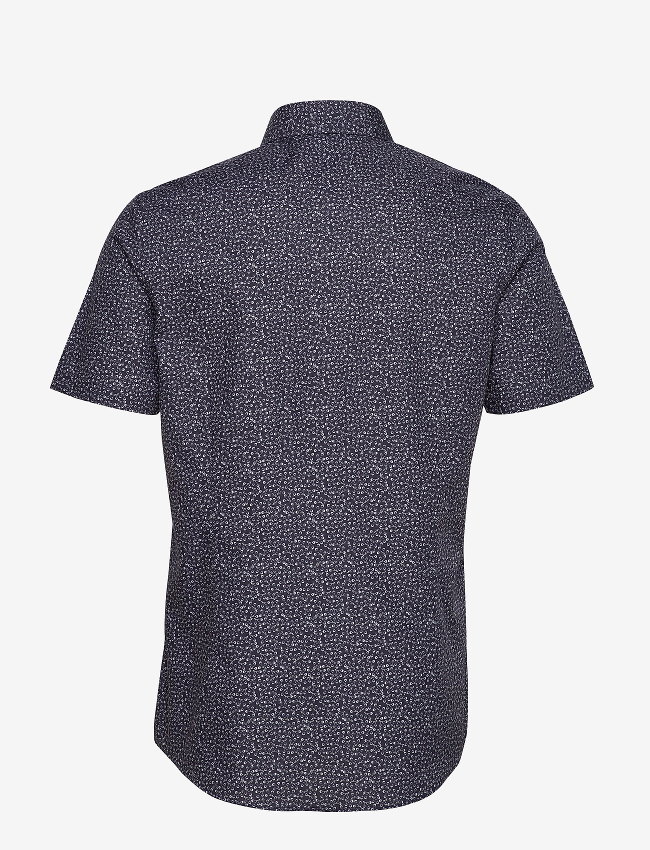 Lindbergh - Technical AOP shirt S/S - dark blue - 1