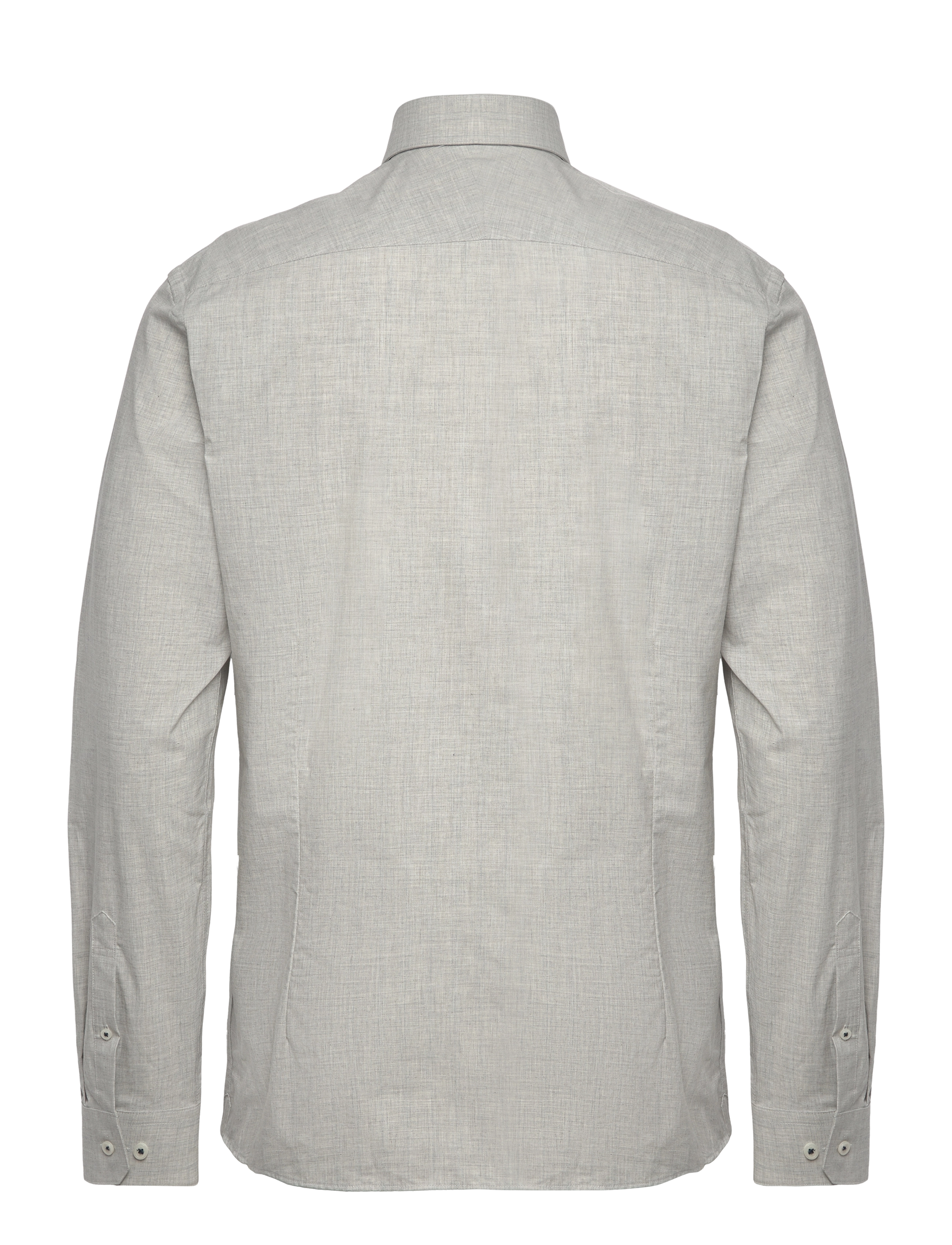 Lindbergh - 1927: Striped shirt L/S - pellavakauluspaidat - grey - 1