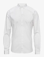 Lindbergh - Oxford shirt L/S - oxford overhemden - white - 0