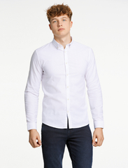 Lindbergh - Oxford shirt L/S - oxford-skjortor - white - 2