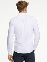 Lindbergh - Oxford shirt L/S - nordisk stil - white - 3