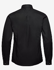 Lindbergh - Small collar, tailor fit cotton shi - nordisk style - black - 2