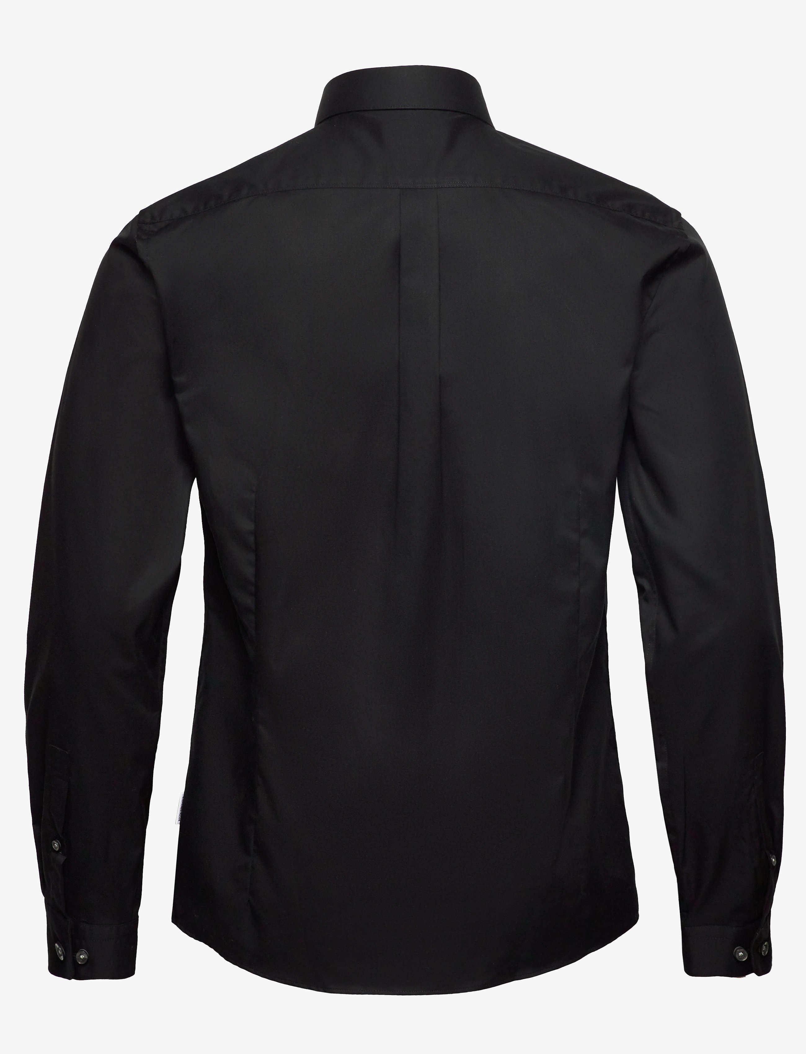Lindbergh - Small collar, tailor fit cotton shirt, WF - podstawowe koszulki - black - 2