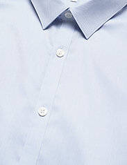 Lindbergh - Small collar, tailor fit cotton shi - basic shirts - light blue - 4