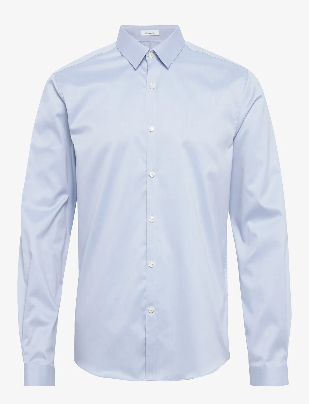 Lindbergh - Small collar, tailor fit cotton shi - formelle hemden - light blue - 1