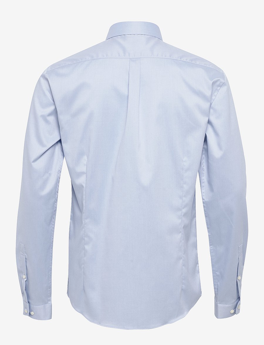 Lindbergh - Small collar, tailor fit cotton shirt, WF - proginiai marškiniai - light blue - 2