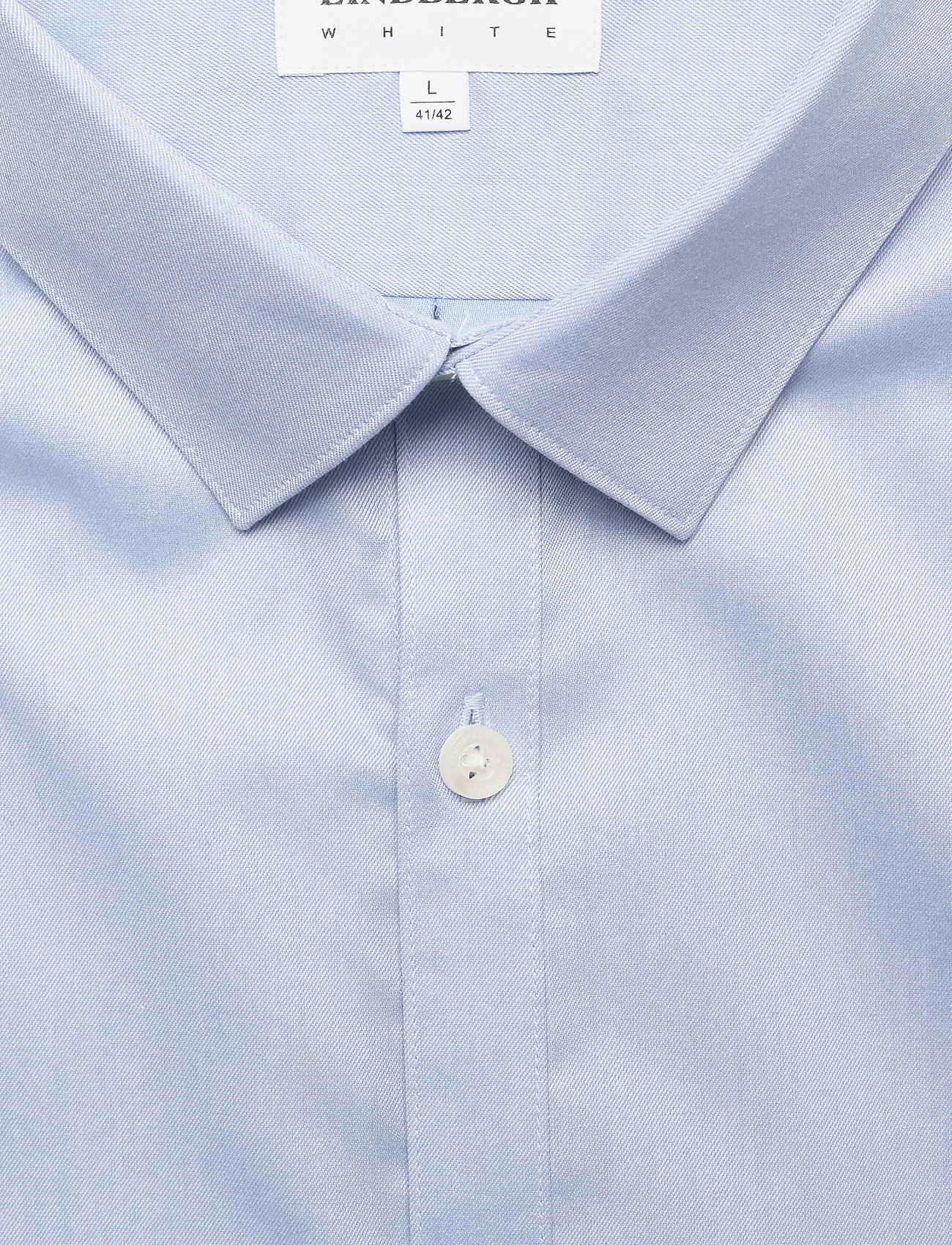Lindbergh - Small collar, tailor fit cotton shirt, WF - basic-hemden - light blue - 3