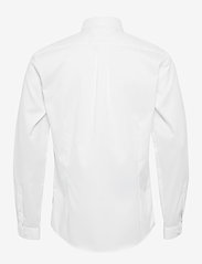 Lindbergh - Small collar, tailor fit cotton shi - basic shirts - white - 1