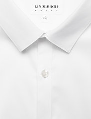Lindbergh - Plain twill stretch shirt L/S - basic skjorter - white - 3