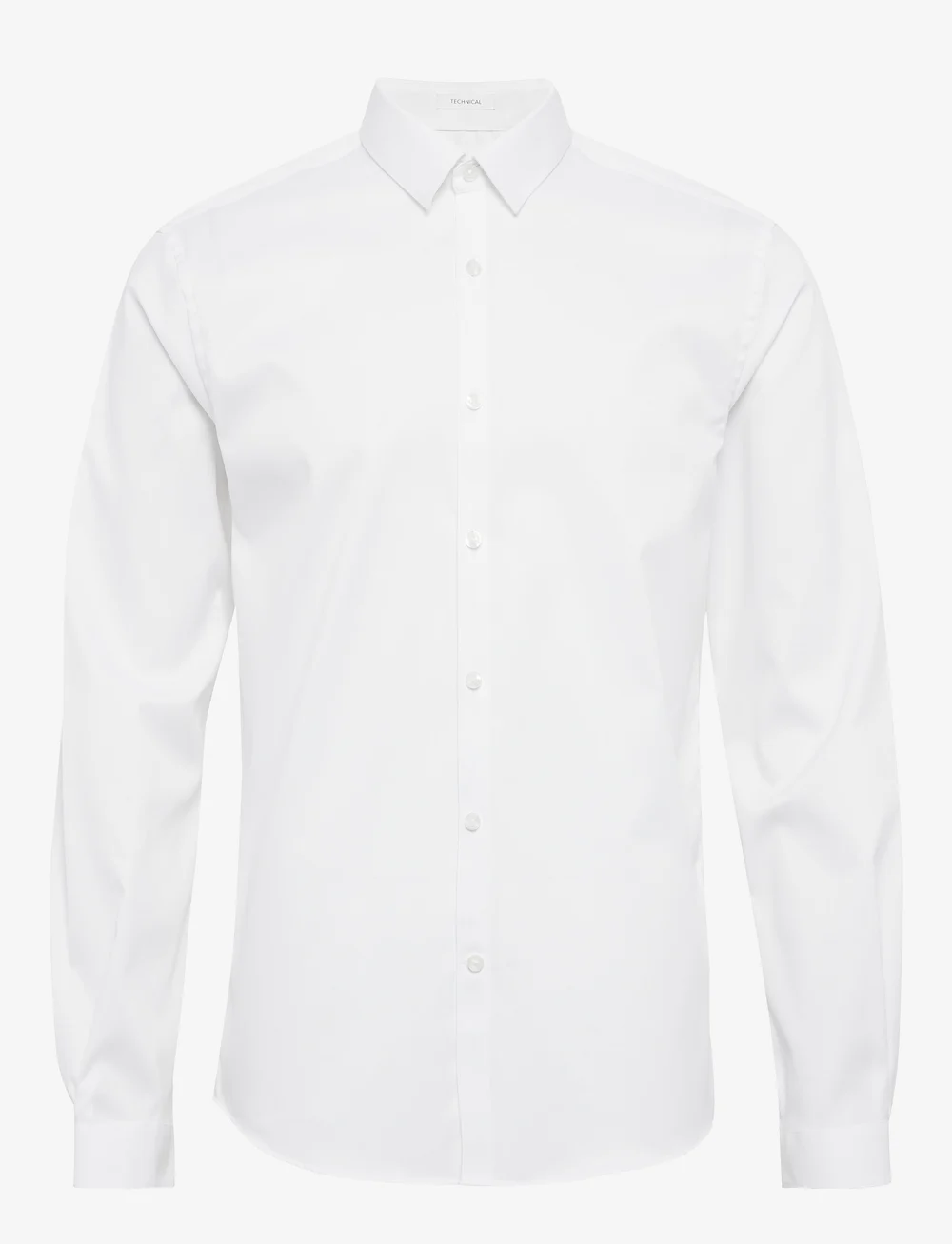 Lindbergh - Small collar, tailor fit cotton shi - formal shirts - white - 1