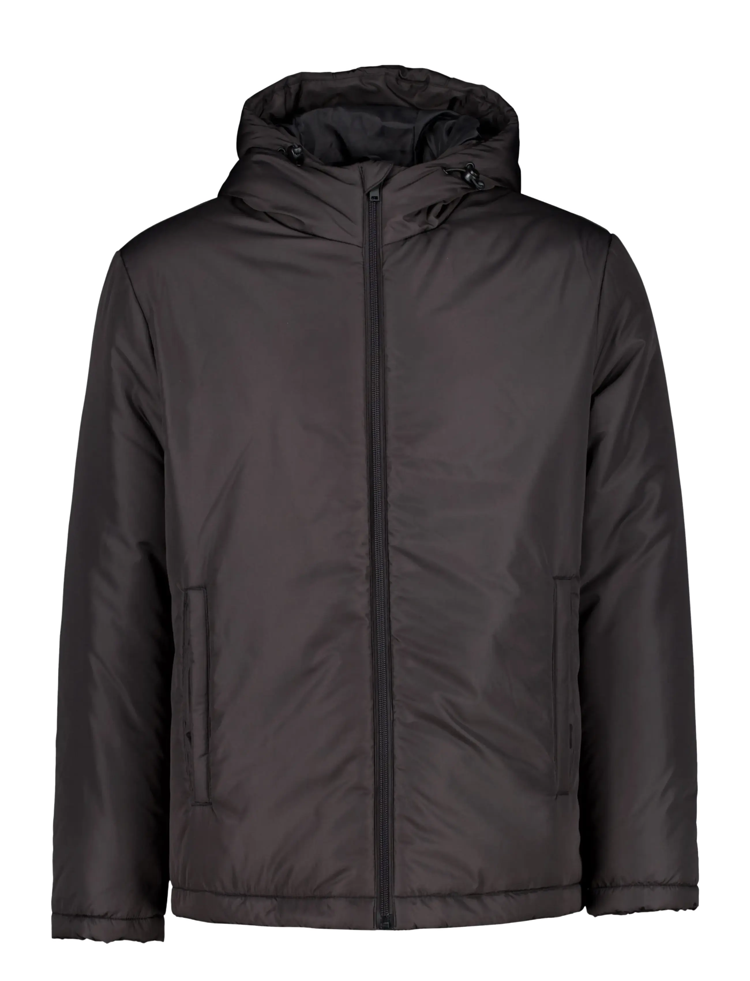 Lindbergh Short parka jacket - Parkas - BLACK / black