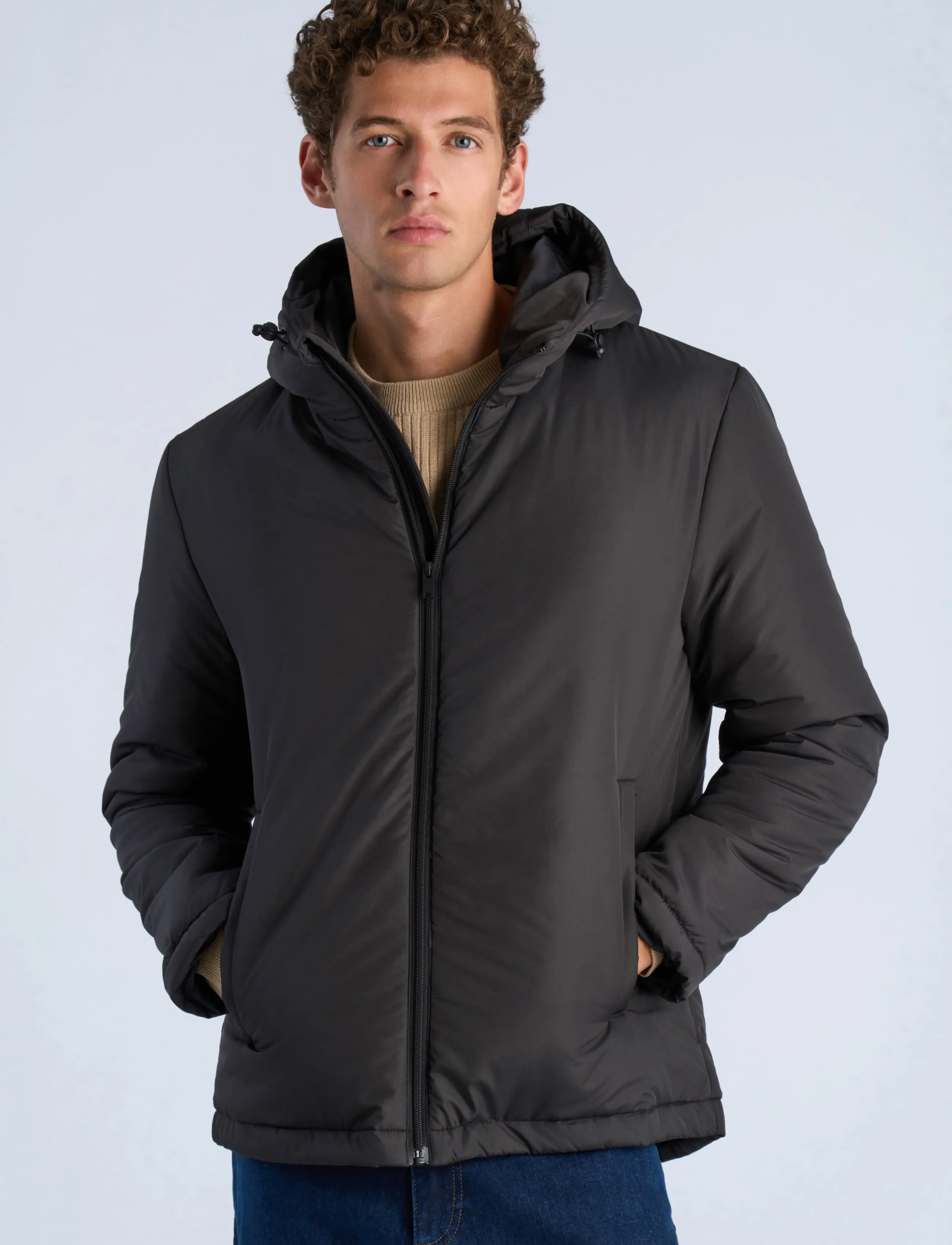 Lindbergh - Short parka jacket - winterjacken - black - 3