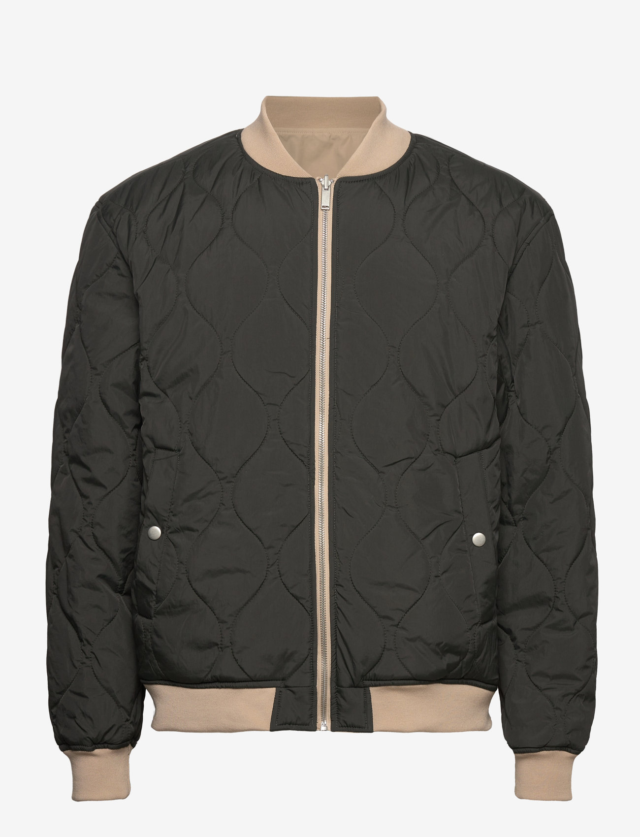 Lindbergh - Reversible bomber jacket - stone - 2