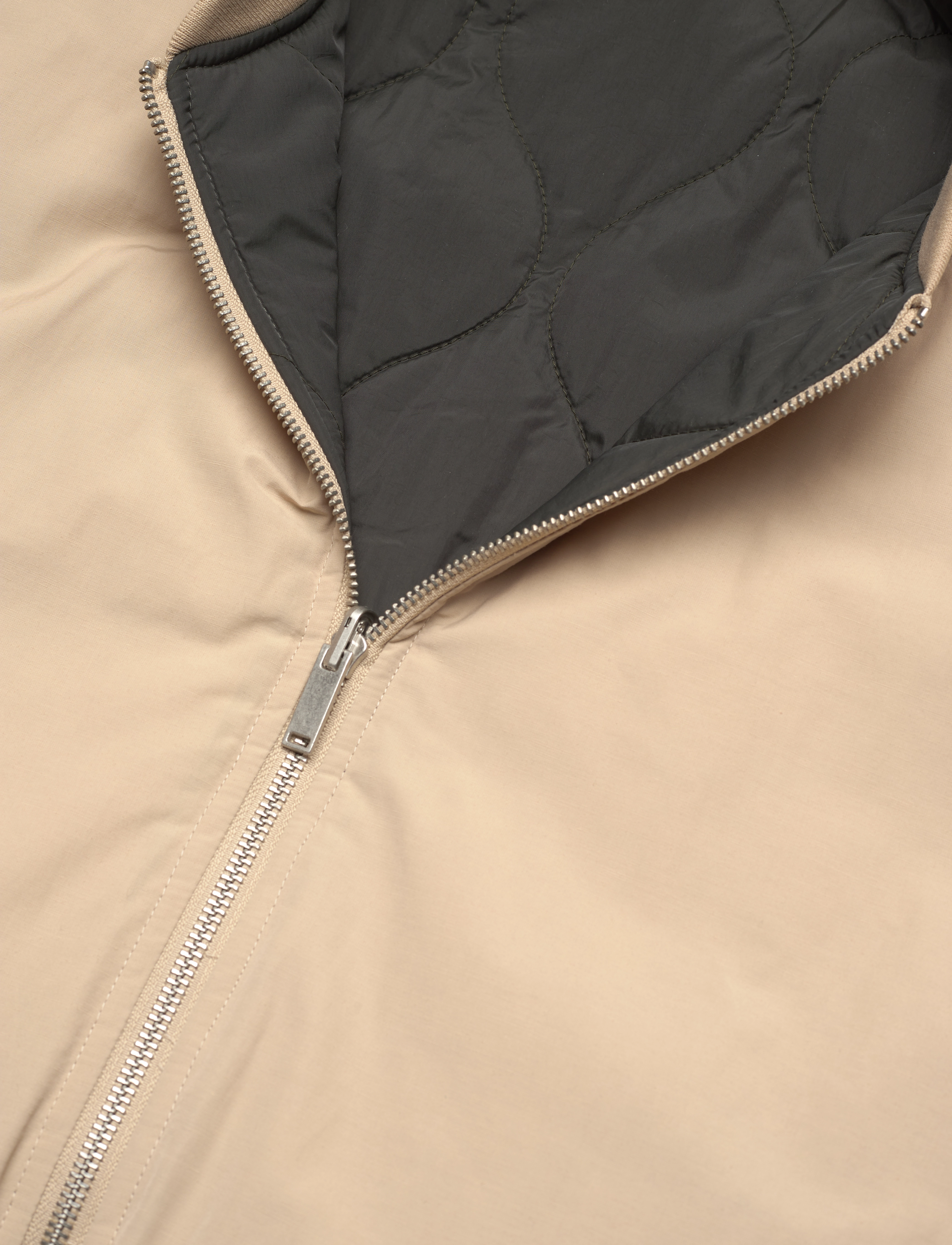 Lindbergh - Reversible bomber jacket - stone - 3