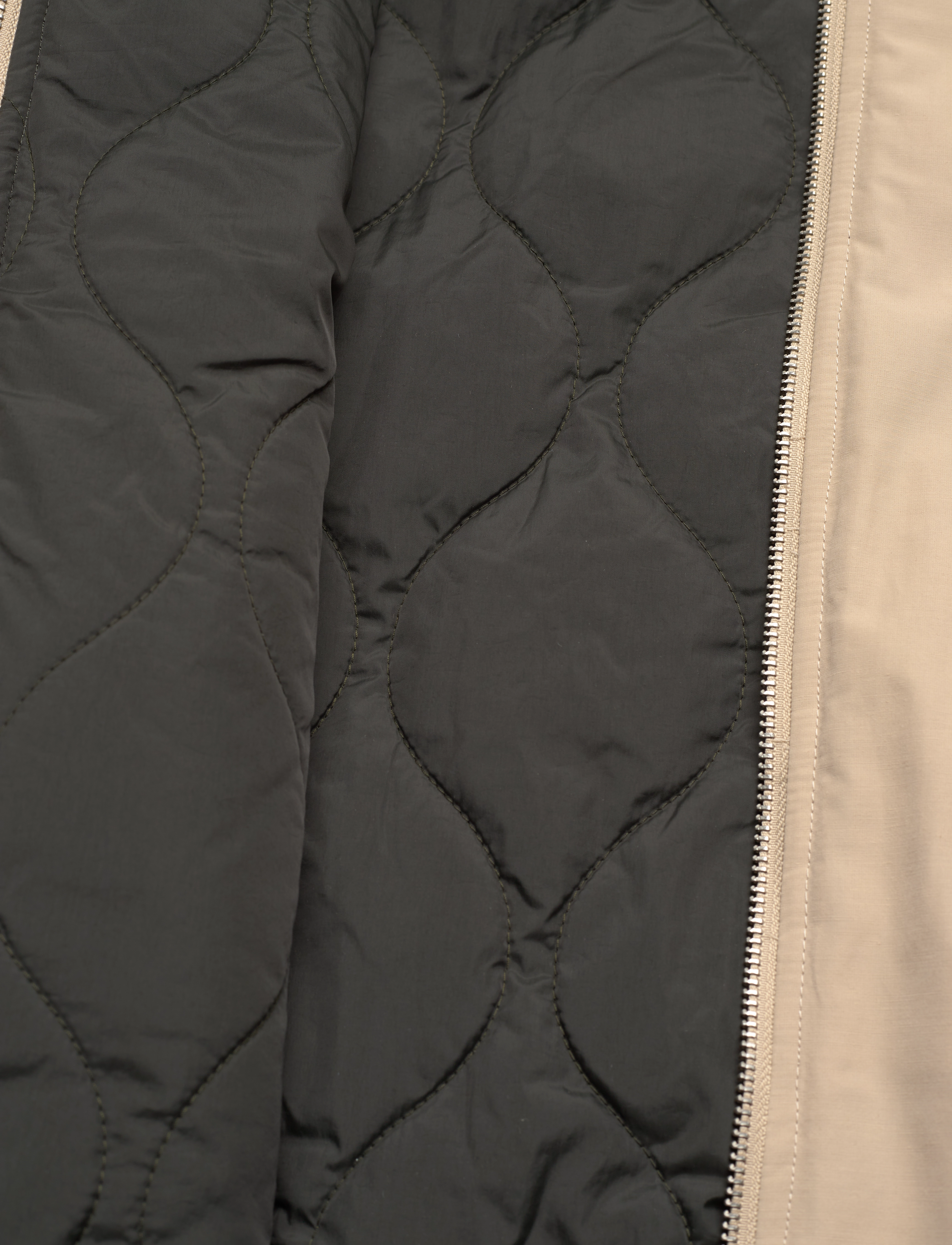 Lindbergh - Reversible bomber jacket - stone - 5