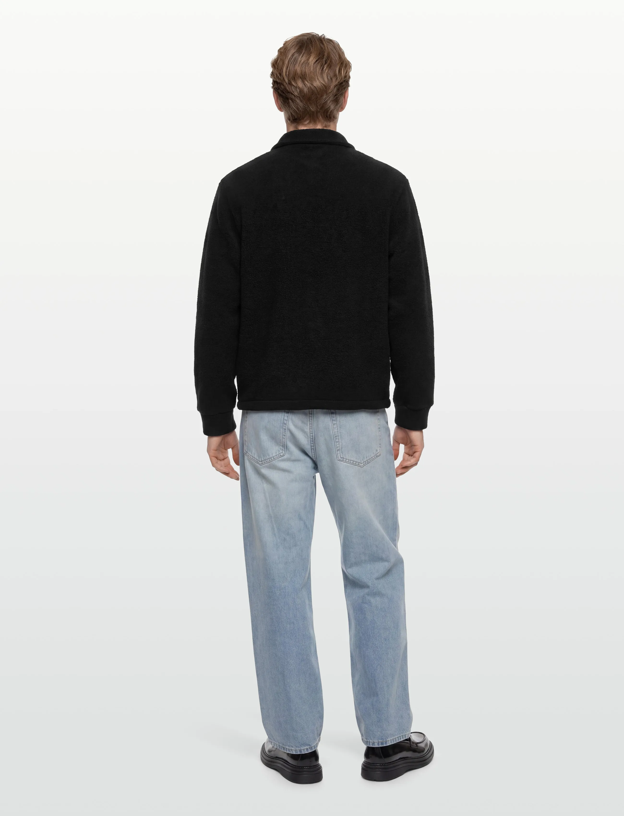 Lindbergh - Half zip fleece - sweatshirts - black - 4