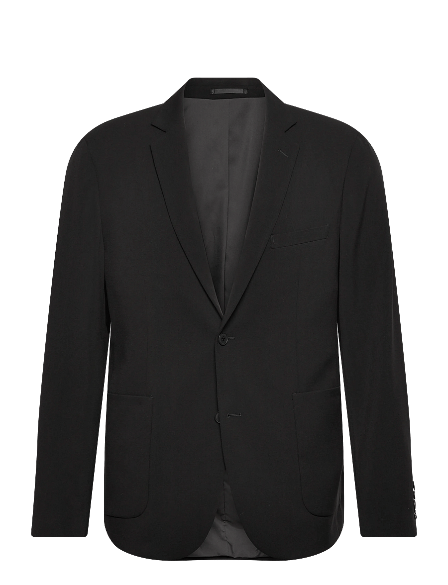 Lindbergh - Relaxed formal blazer - enkelknäppta kavajer - black - 1