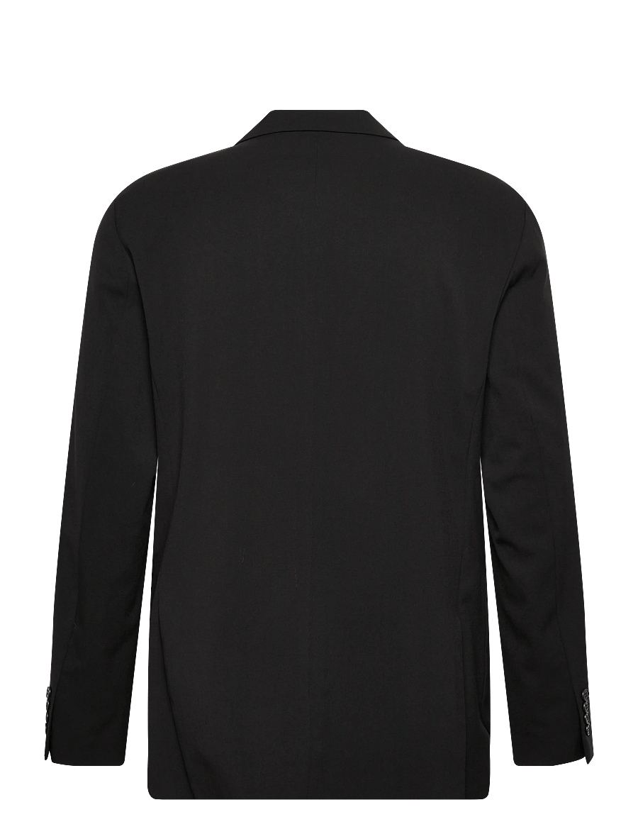 Lindbergh - Relaxed formal blazer - enkelknäppta kavajer - black - 2