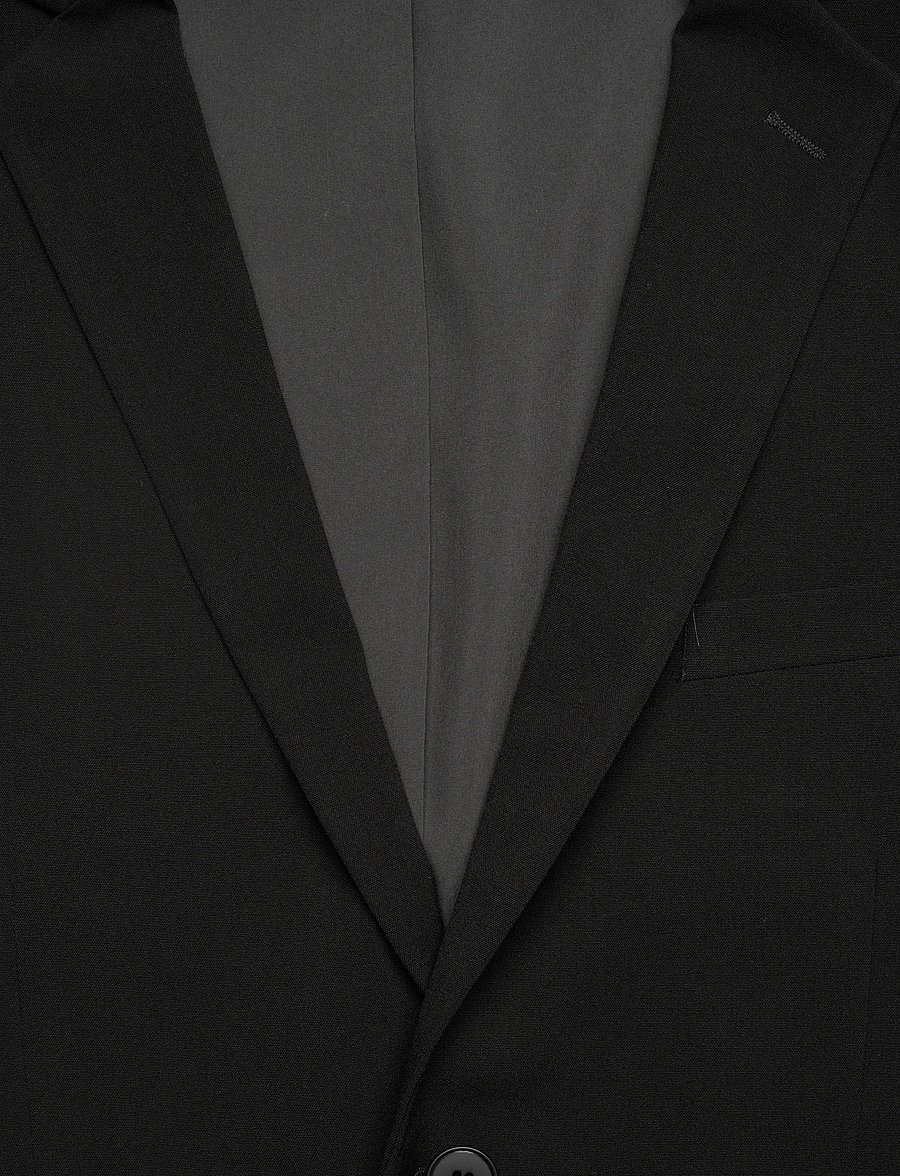 Lindbergh - Relaxed formal blazer - enkelknäppta kavajer - black - 5