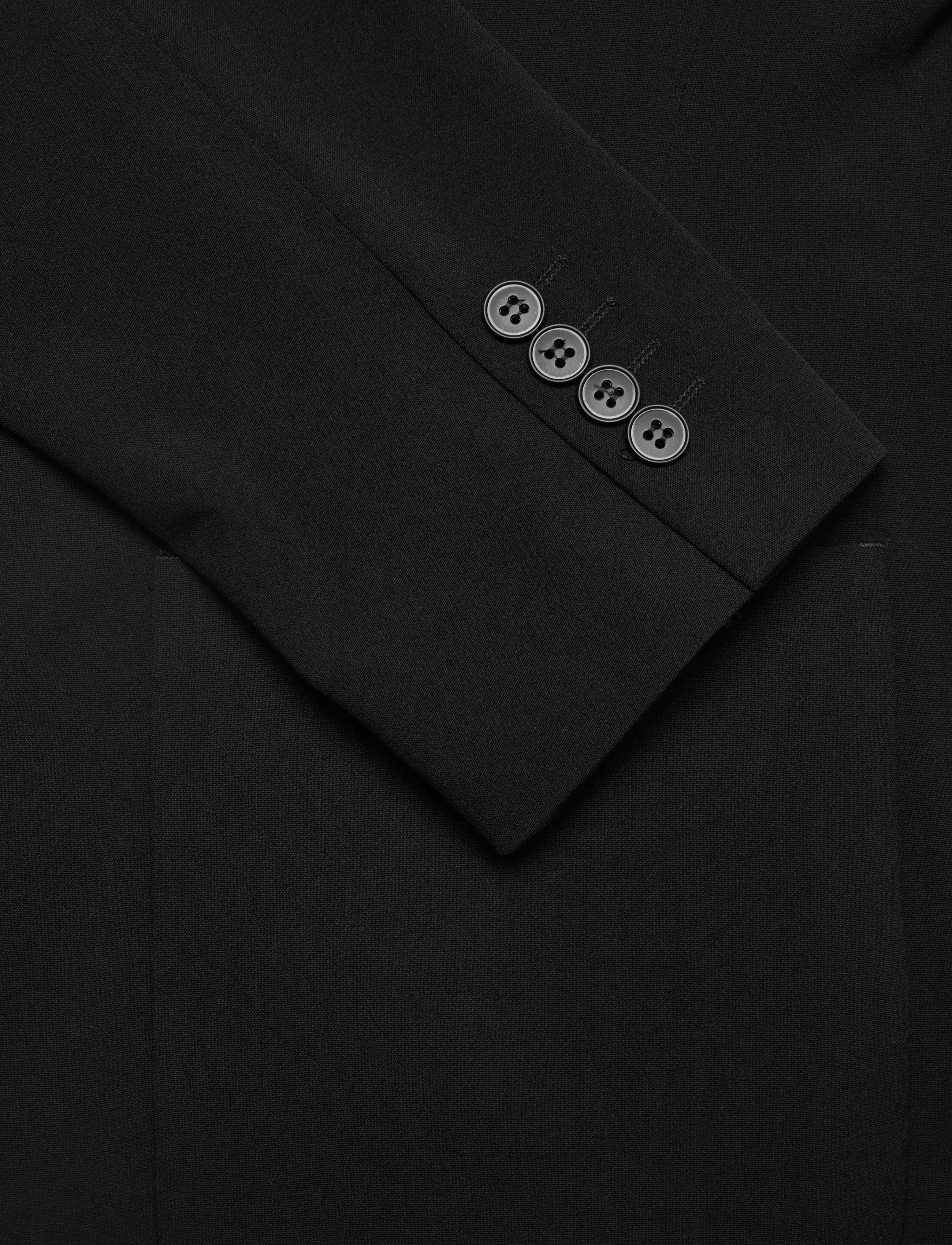 Lindbergh - Relaxed formal blazer - einreiher - black - 3