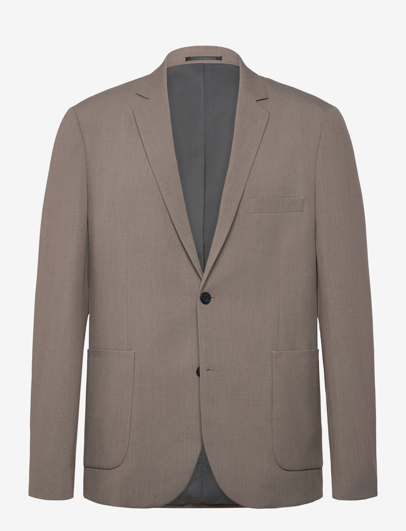 Lindbergh - Superflex relaxed blazer - einreiher - deep sand mel - 0