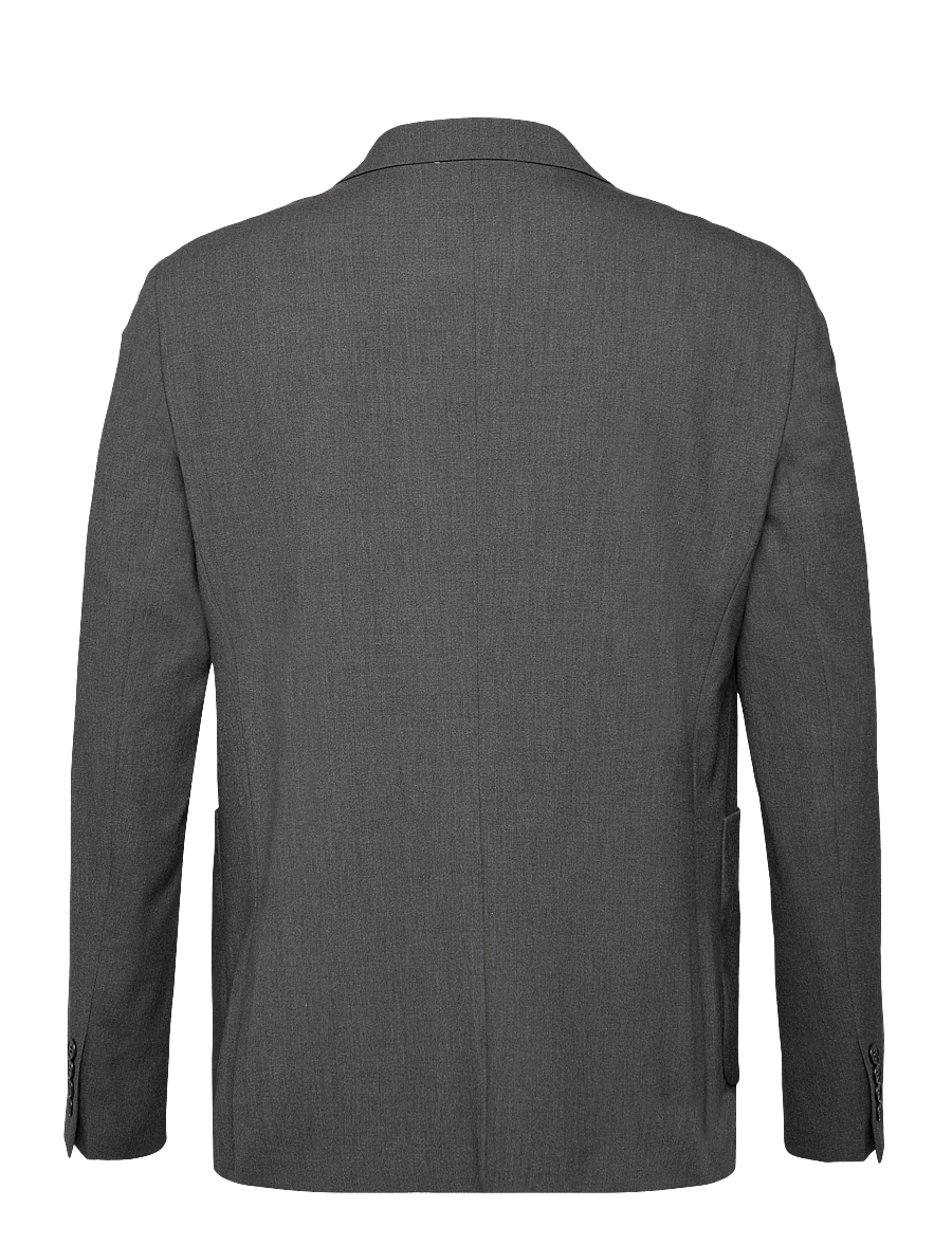 Lindbergh - Relaxed formal blazer - enkelknäppta kavajer - grey mix - 2