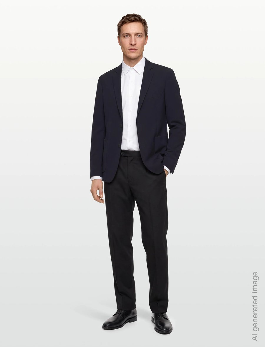 Lindbergh - Relaxed formal blazer - vienaeiliai švarkai - navy - 0