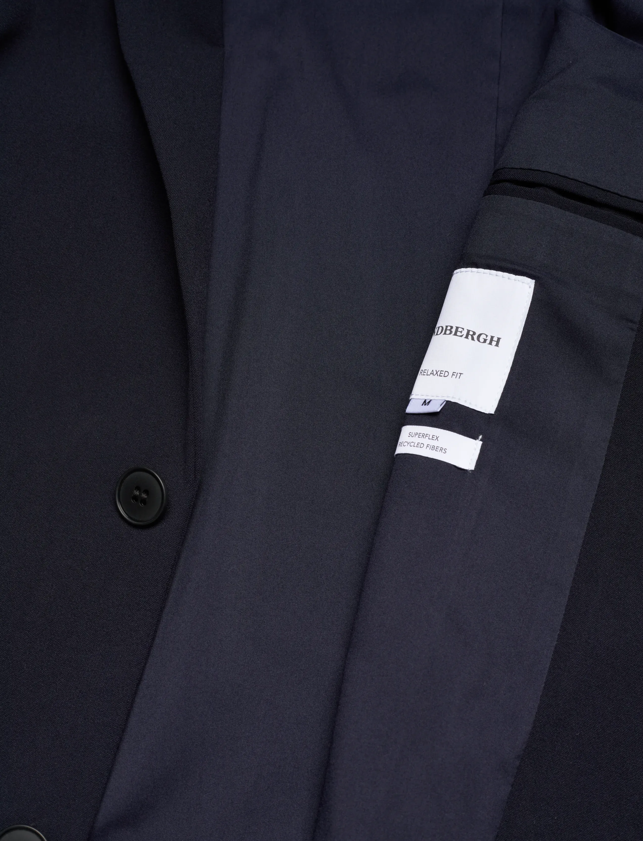 Lindbergh - Superflex relaxed blazer - vienaeiliai švarkai - navy - 4