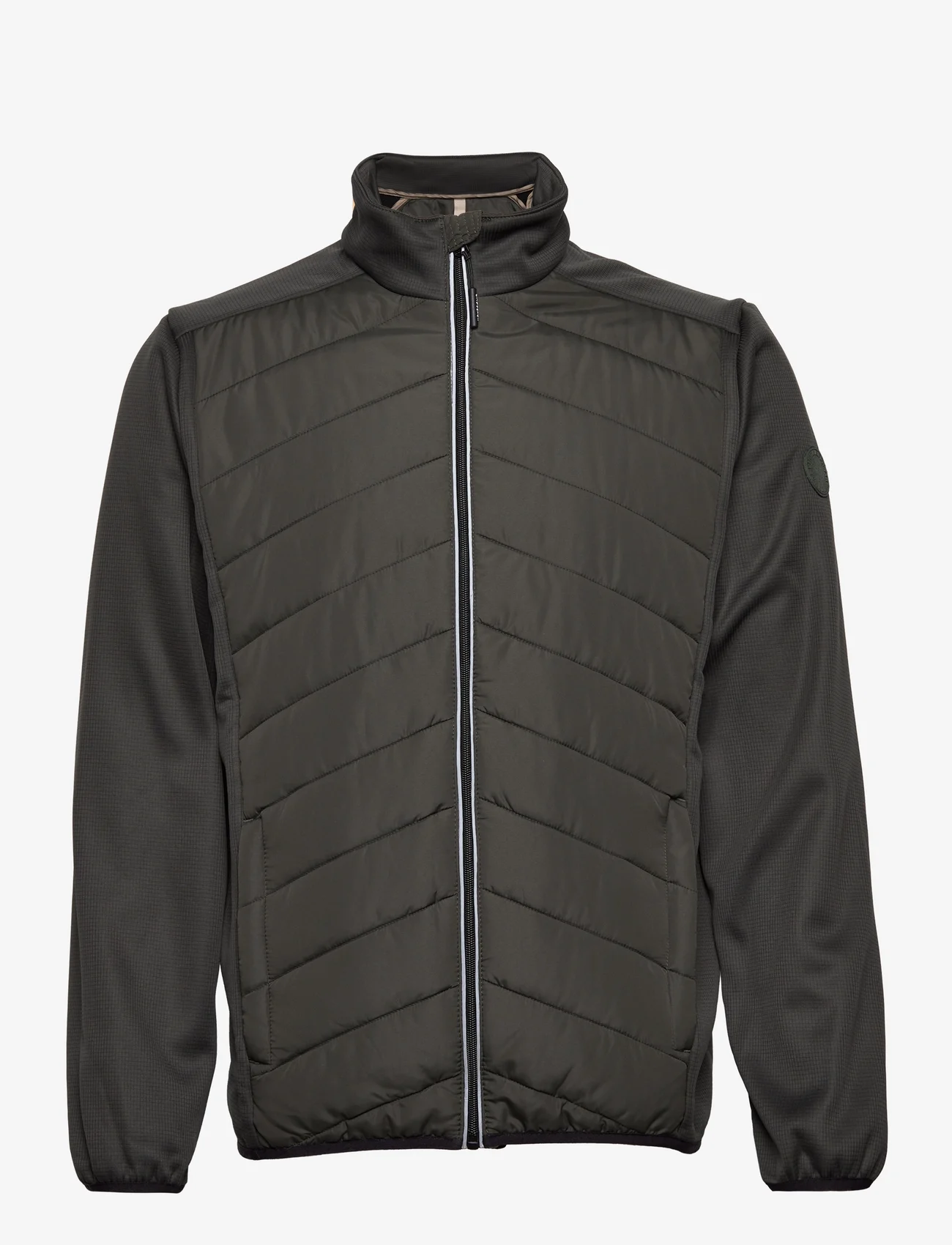 Lindbergh - Hybrid jacket - winter jackets - dk army - 0