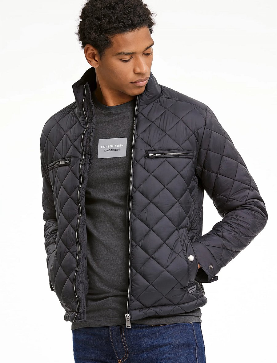 Lindbergh - Quilted jacket - black - 3