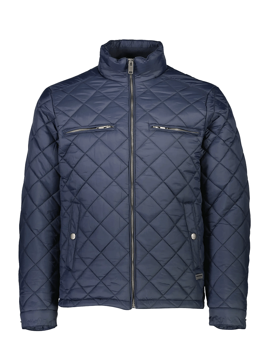 Lindbergh - Quilted jacket - höstjackor - navy - 1