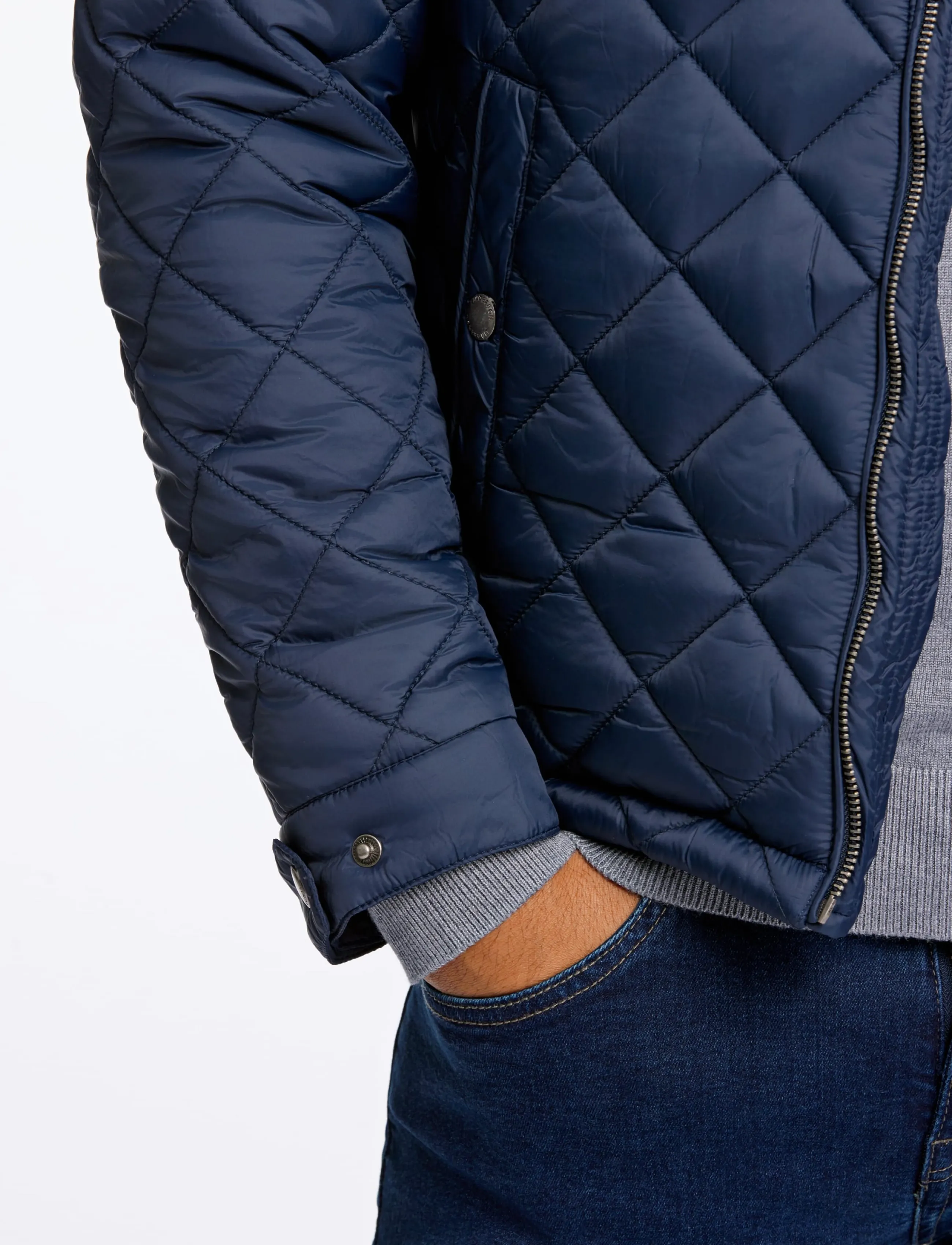 Lindbergh Quilted Jacket dunjackor herr – bild 6