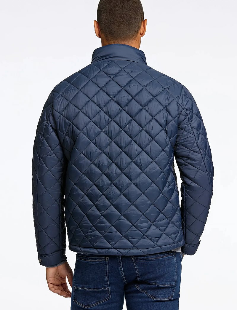 Lindbergh - Quilted jacket - efterårsjakker - navy - 4