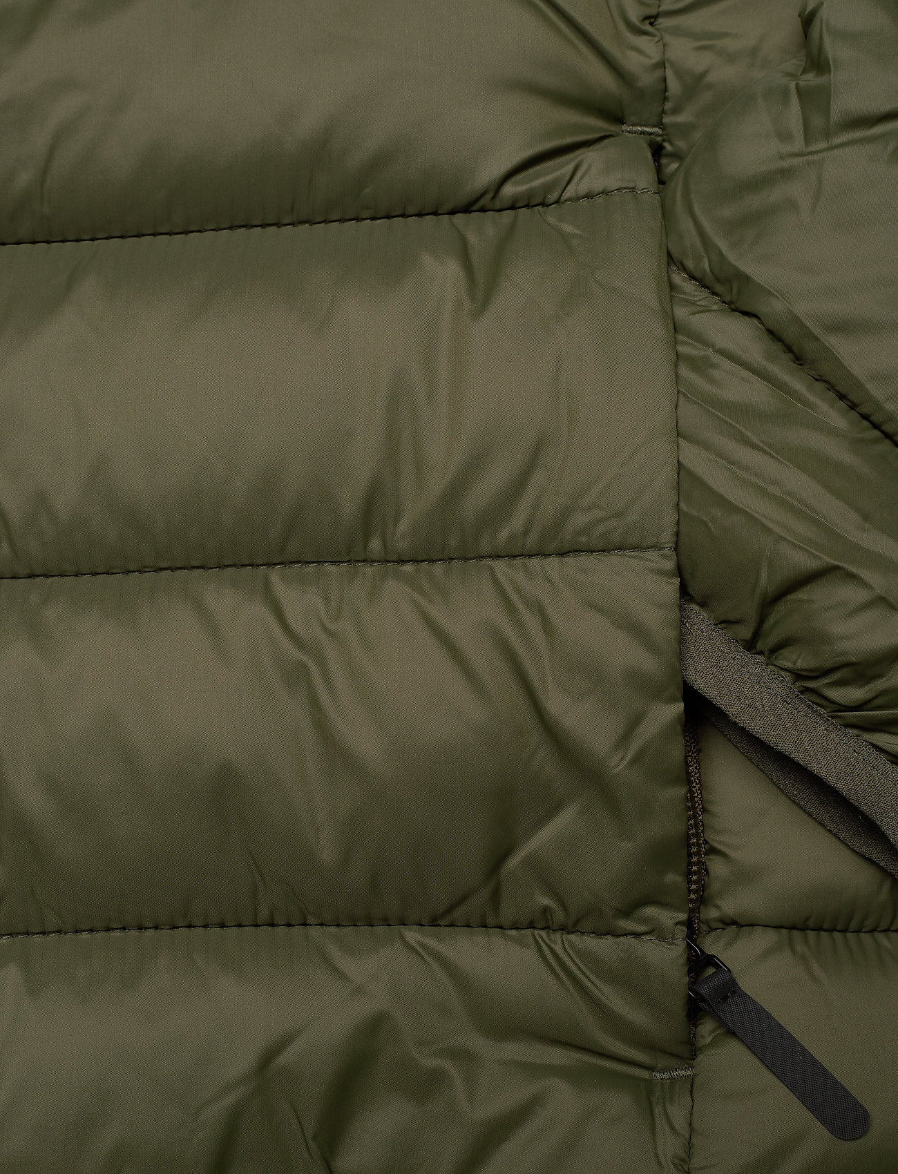 Lindbergh - Puffer jacket w. hood - dk army - 4