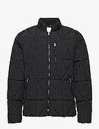 Quilted city jacket - BLACK
