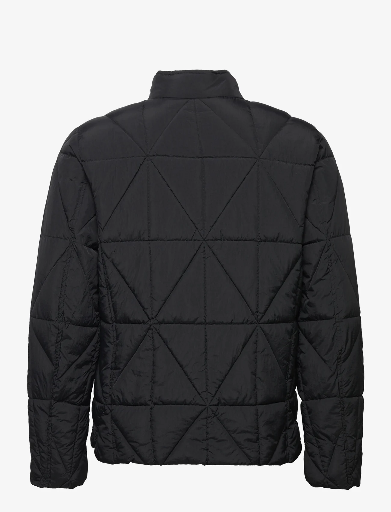 Lindbergh - Quilted city jacket - forårsjakker - black - 1