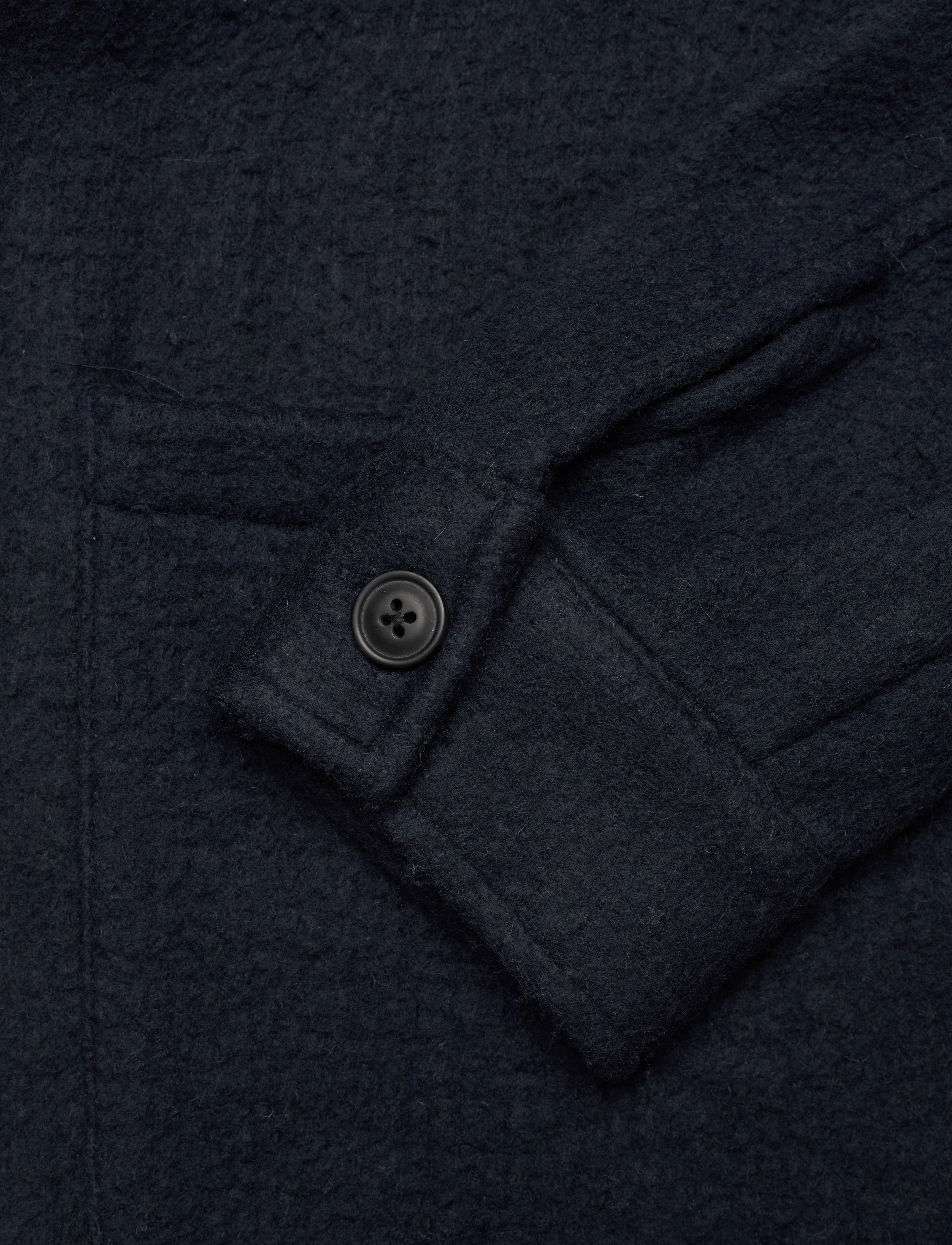 Lindbergh - Pile overshirt jacket - navy - 4