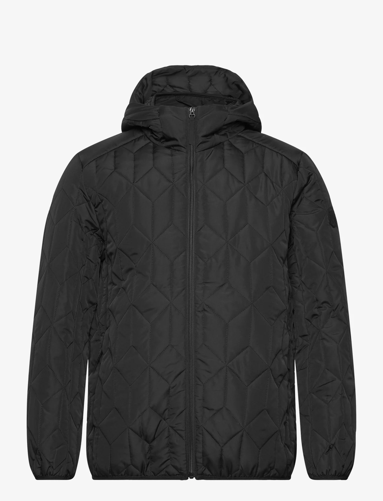 Lindbergh - Puffer jacket w?.hood - vinterjakker - black - 0