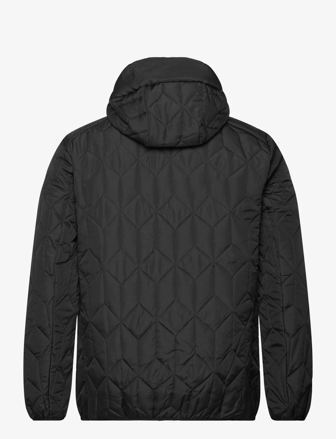 Lindbergh - Puffer jacket w?.hood - winter jackets - black - 1