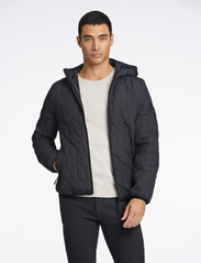 Lindbergh - Puffer jacket w?.hood - winter jackets - black - 3